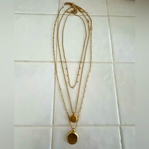 Madewell Coin Layered Necklace